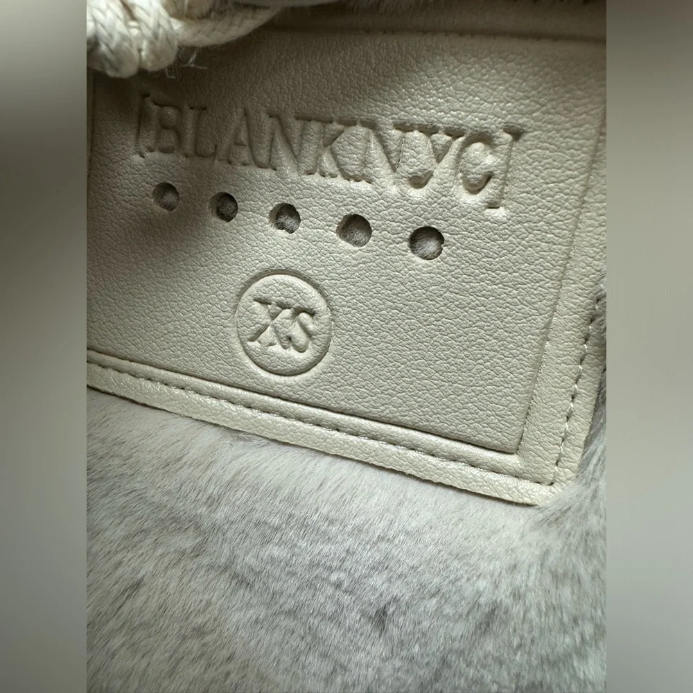 NEW Blank NYC Oversized Downtown Love Vegan Leather Jacket size extra small - Picture 5 of 7